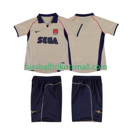 Fußballtrikots Arsenal 2001 Retro Kinder 2002 Kurzarm Auswärts-trikot kaufen